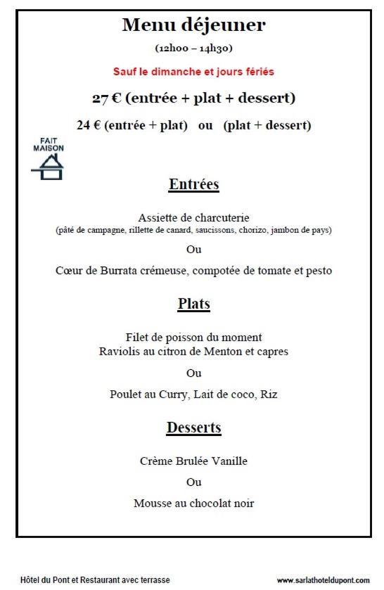 Hotel Du Pont Et Restaurant A Groléjac 외부 사진
