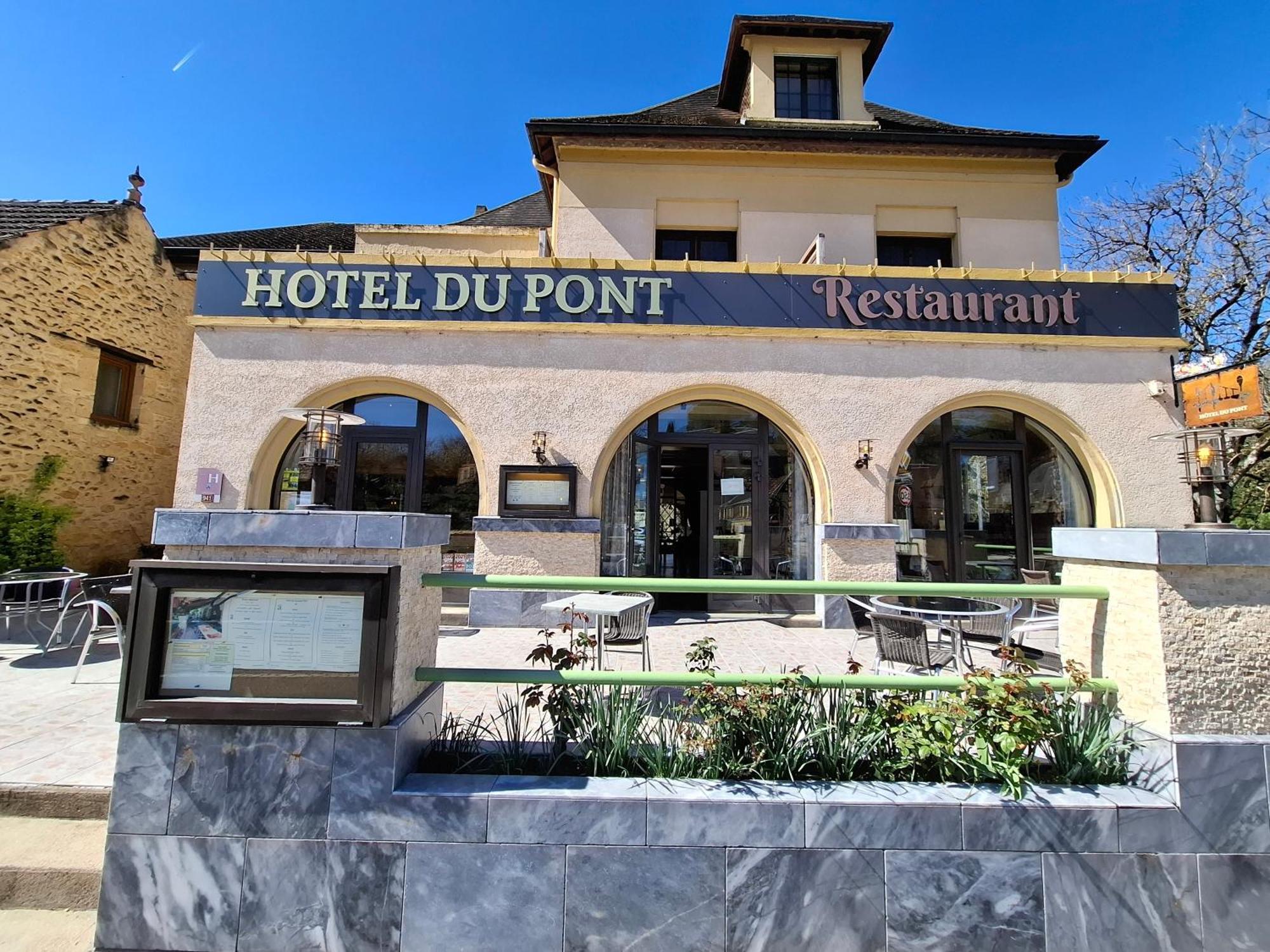 Hotel Du Pont Et Restaurant A Groléjac 외부 사진
